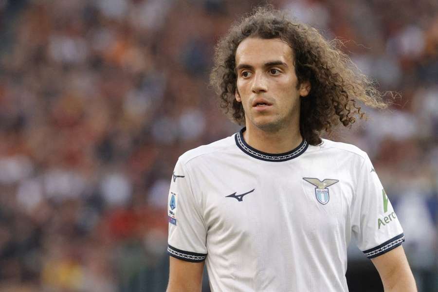 Guendouzi sous le maillot de la Lazio.