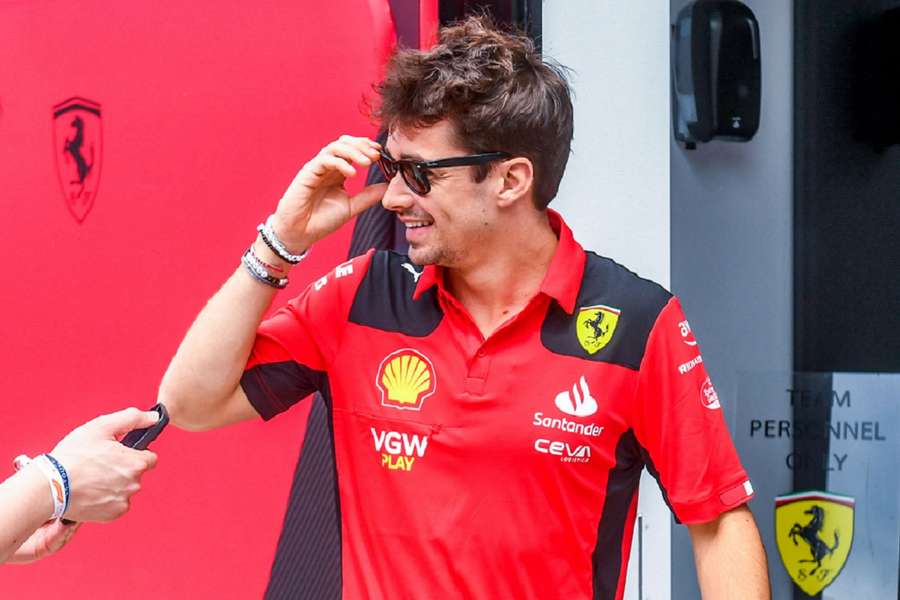 Charles Leclerc was de snelste