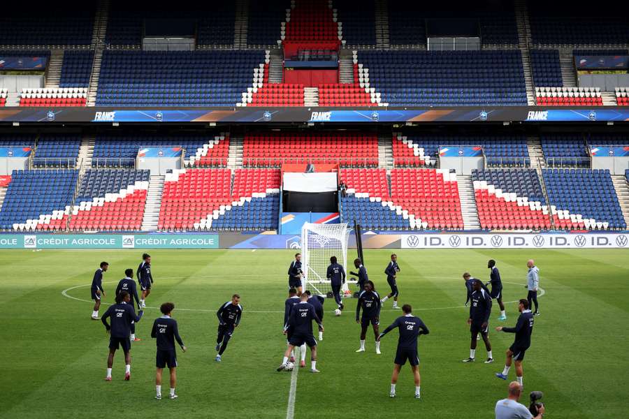 Les Bleus au Parc des Princes