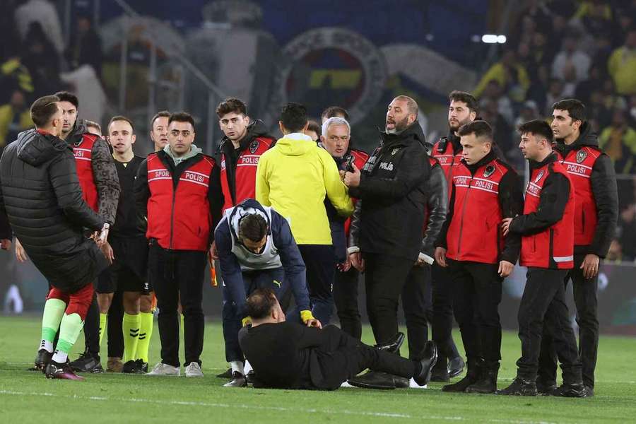 Mourinho, envuelto en la polémica.