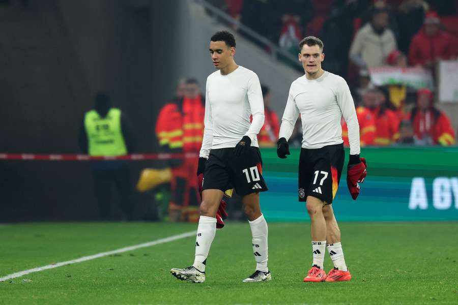 Wenn es nach dem FC Bayern geht, sollen Musiala (l.) und Wirtz auch bald im KLub vereint sein