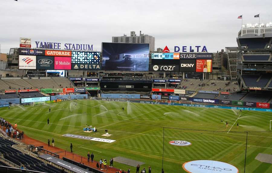 El Yankee Stadium fue diseñado originalmente sólo para jugar al béisbol.