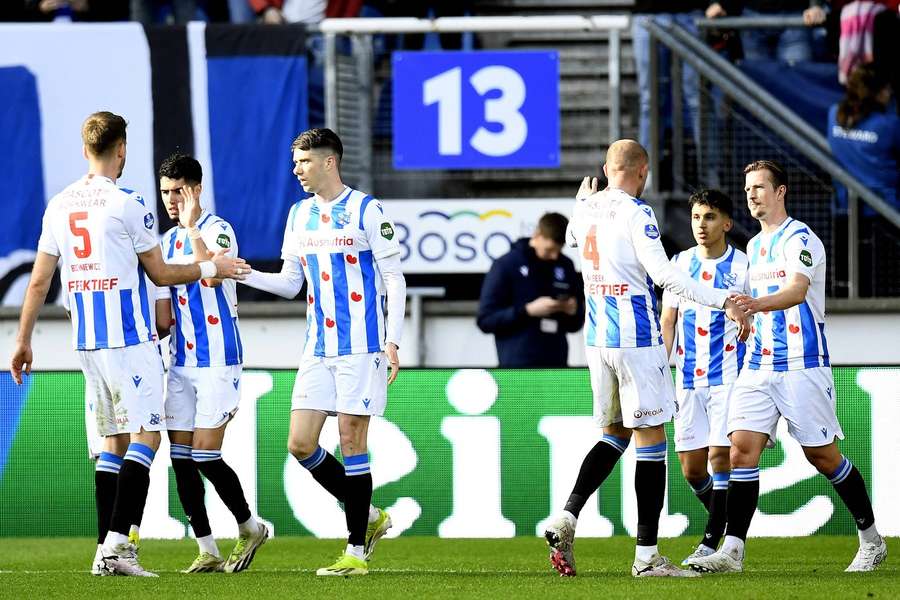 Pelle van Amersfoort (D9, A1) scoorde in de thuiswedstrijd tegen PEC Zwolle