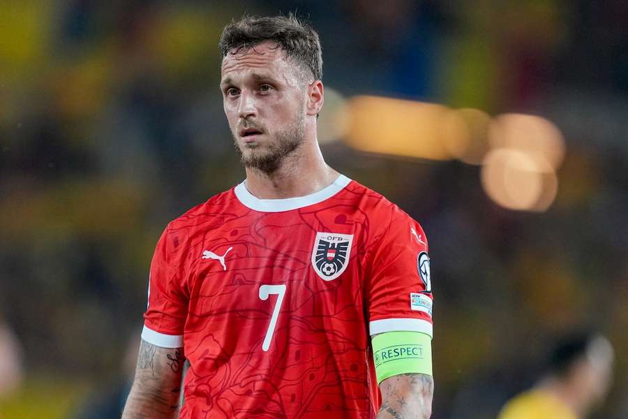 Marko Arnautovic beim Heimspiel Österreichs gegen Rumänien.