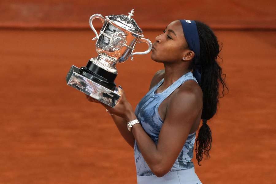 Coco Gauff este campioana în exercițiu la simplu feminin.