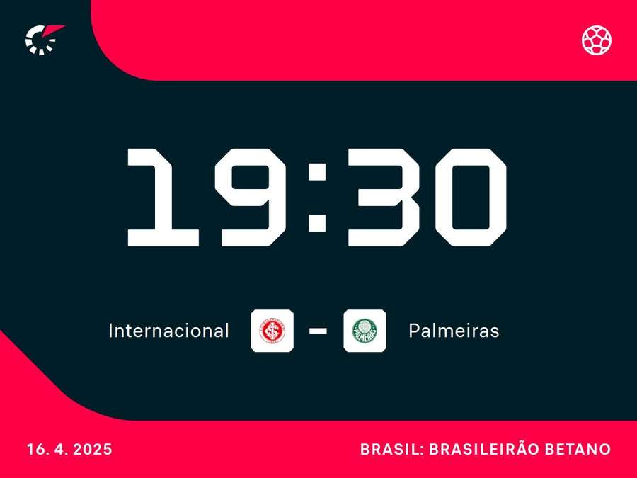Inter e Palmeiras fazem confronto de favoritos no Beira-Rio