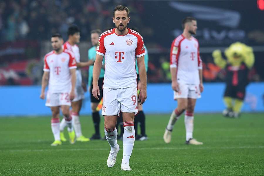 Harry Kane ohne Tor gegen Leverkusen - Bayerrn enttäuscht.