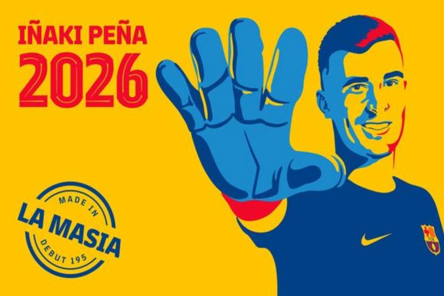 Iñaki Peña continuará en el Barça hasta el 2026