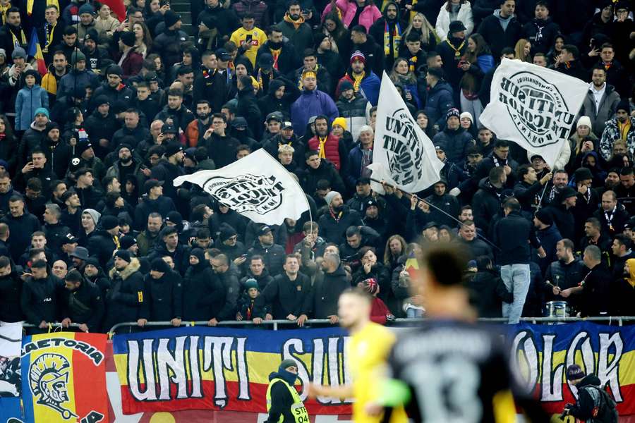 Romania vs Kosovo was abandoned in stoppage time