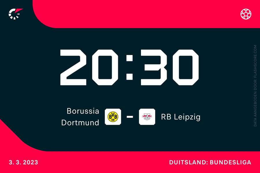 20:30: Borussia Dortmund - RB Leipzig