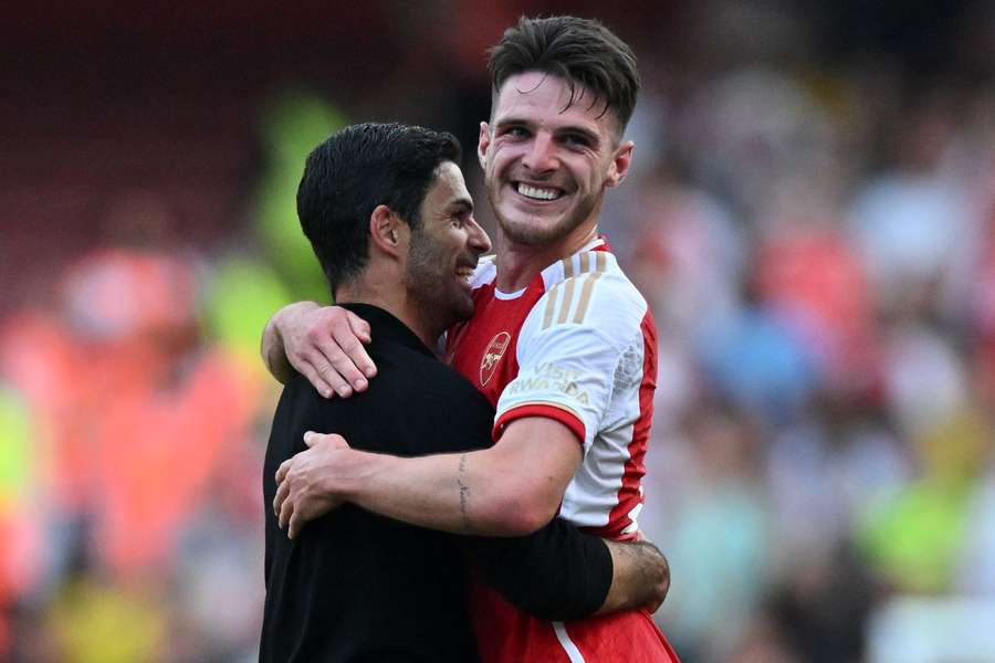 Arteta deixou rasgados elogios ao médio