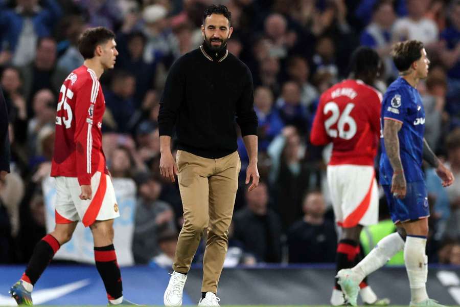 Manchester United manager Ruben Amorim
