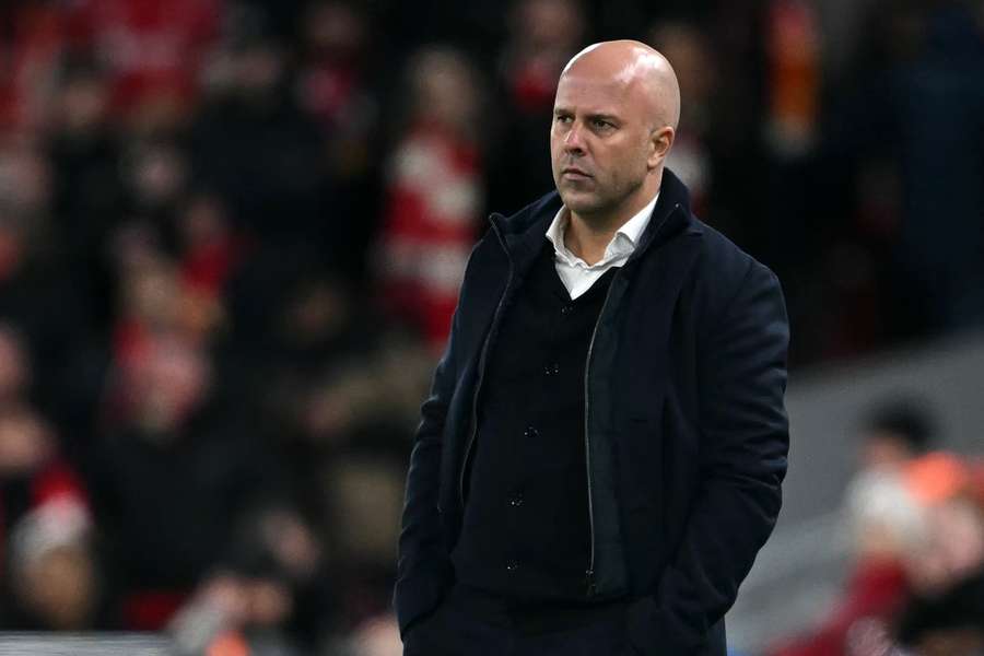 Arne Slot, treinador do Liverpool Arne Slot, treinador do Liverpool