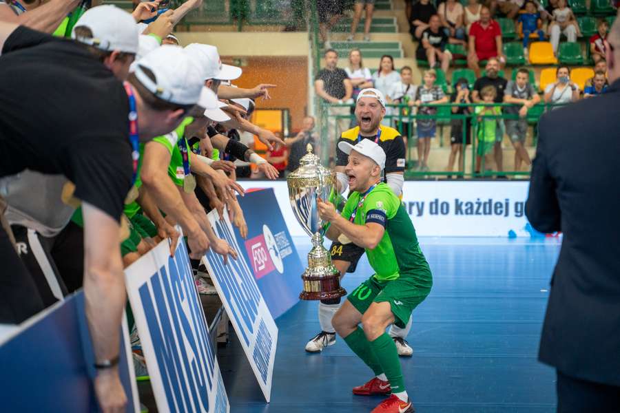 Rekord Bielsko-Biała mistrzem Polski w futsalu po zwycięstwie w Lubawie