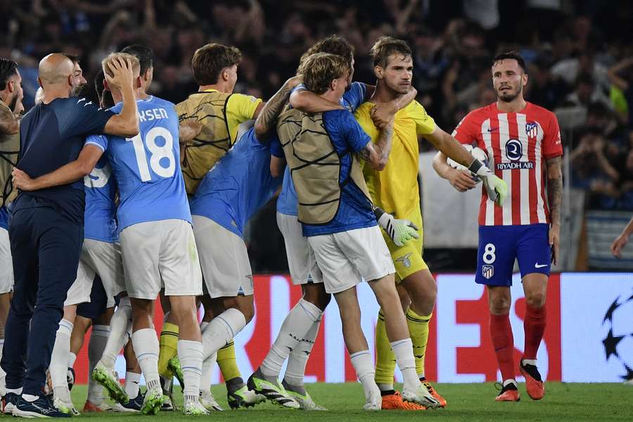 Altetico Madrid scored in the first half, but saw Provedal pop up late to level for Lazio