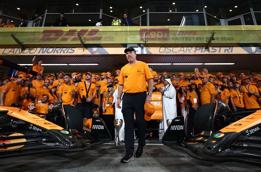 McLaren chief executive Zak Brown