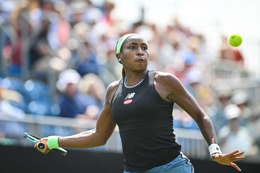 Gauff avançou em Eastbourne