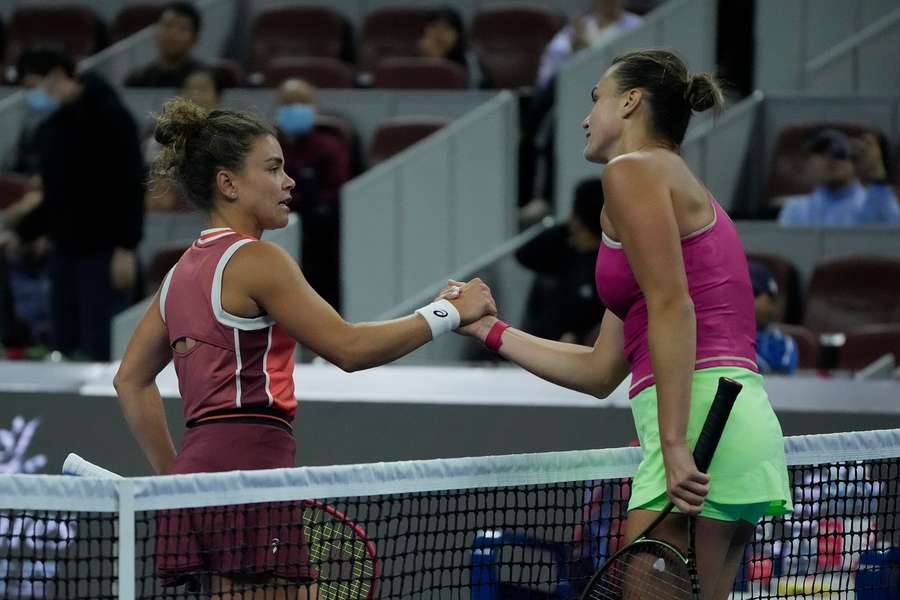 Jasmine Paolini și Aryna Sabalenka