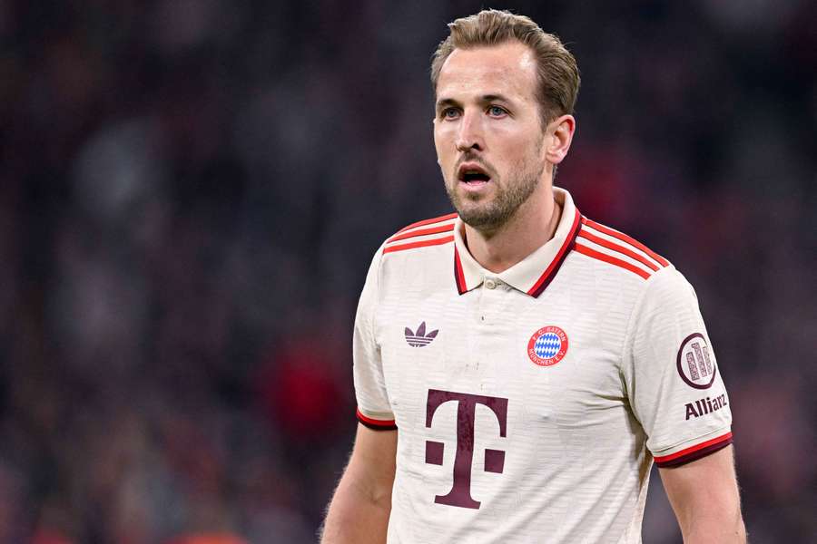 Harry Kane na Allianz Arena we wtorek.