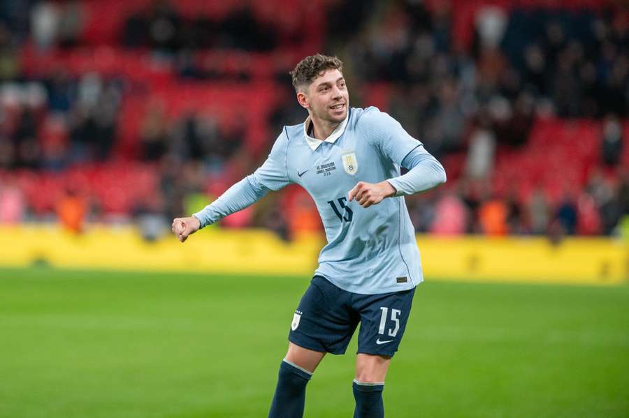Fede Valverde avec l'Uruguay en mars. Fede Valverde avec l'Uruguay en mars.