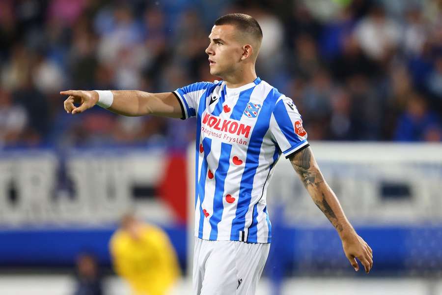 Václav Sejk zapsal první branku v dresu Heerenveenu.