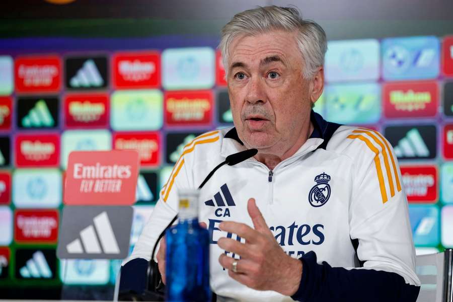 Ancelotti, en rueda de prensa
