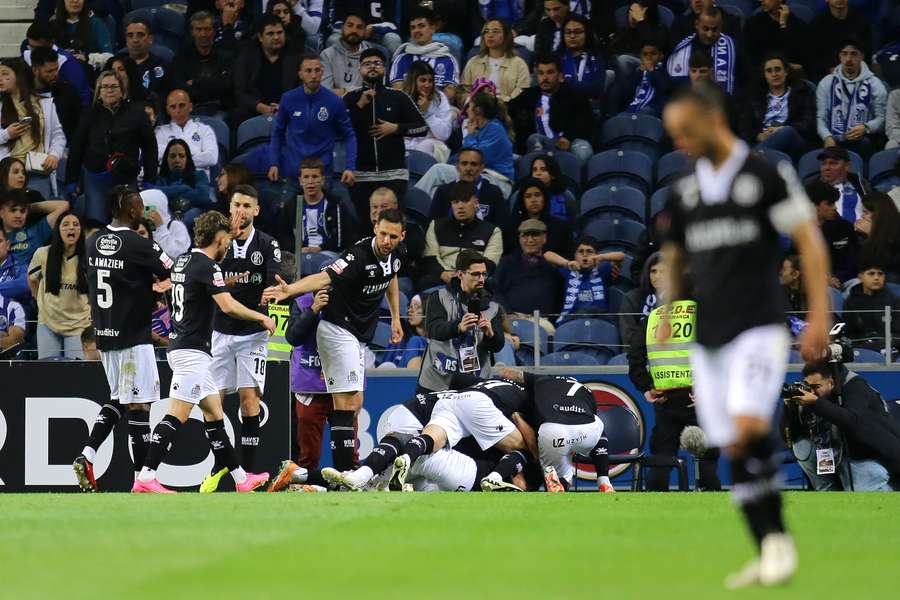 A festa do Boavista com o 1-0 aos 60 minutos no Dragão