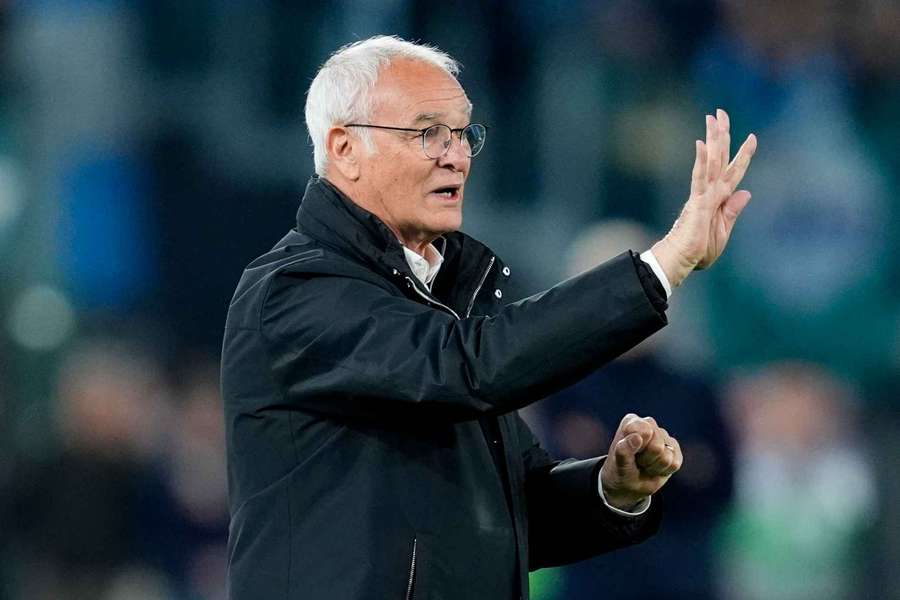 Claudio Ranieri dirigió al Roma la temporada pasada.