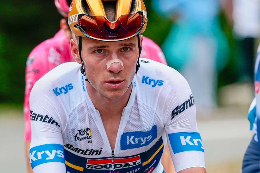 Remco Evenepoel przyznał, że startował w Tour de France ze złamanym żebrem