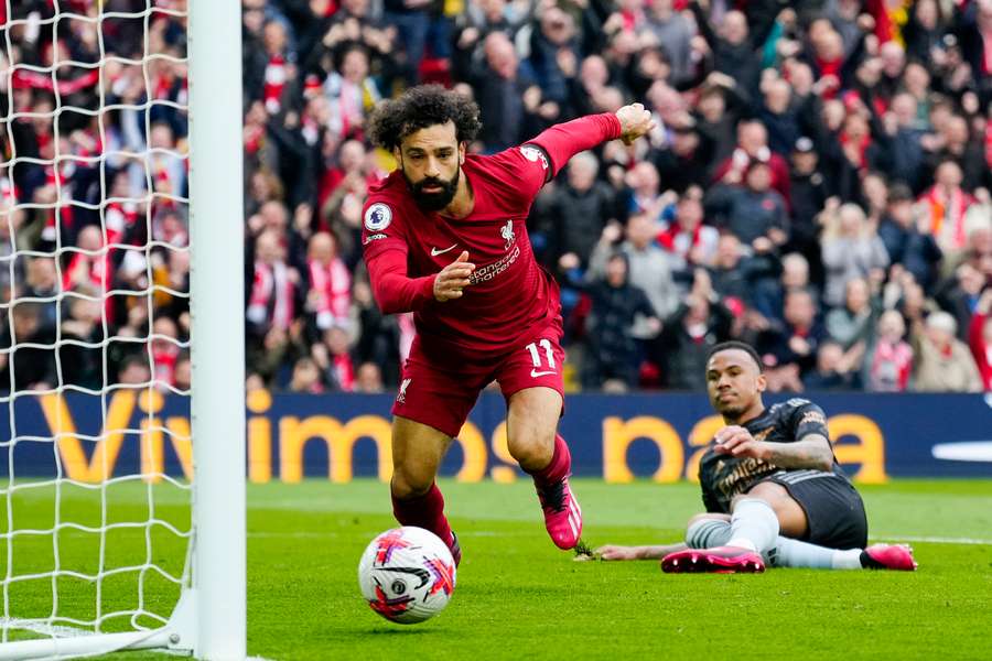 Salah bol hlavnou príčinou toho, že Liverpool získal na Emirates aspoň bod.