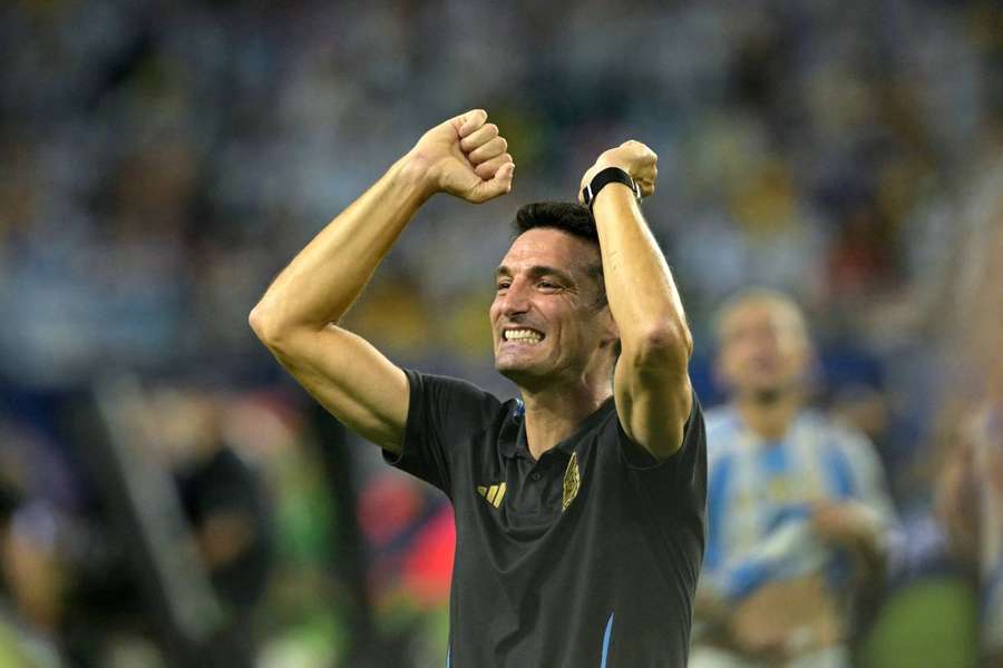 Scaloni, entrenador de Argentina 