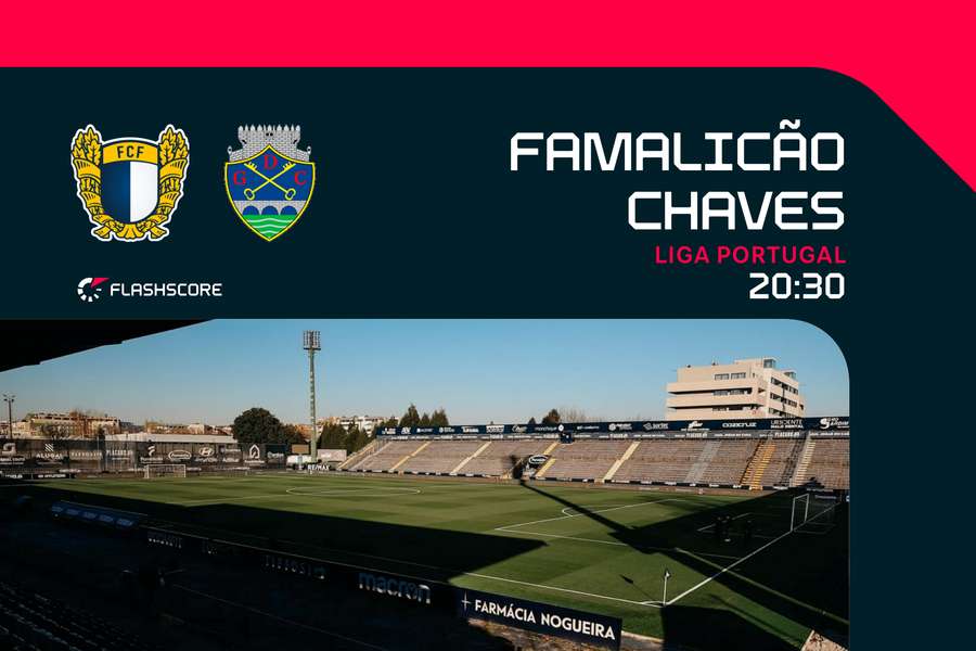 Partida vai disputar-se em Famalicão