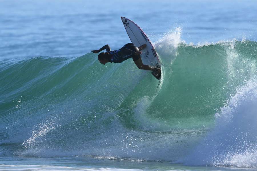 Vahine Fierro en Australie le 8 mai.