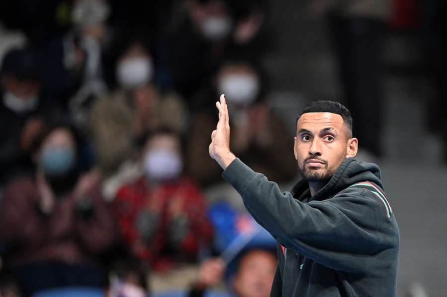 Kyrgios pulls out injured just before Japan Open quarter-final