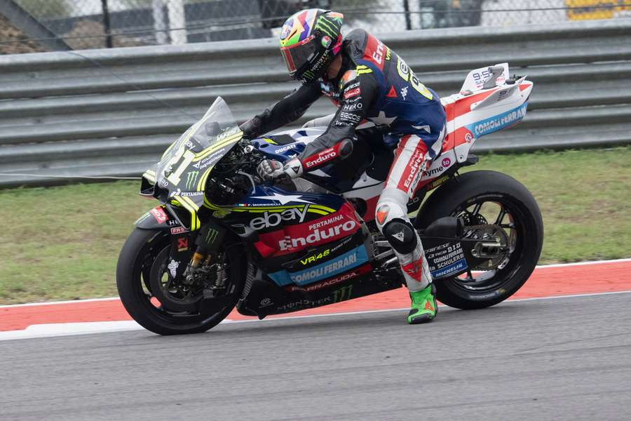 Morbidelli sulla sua VR46