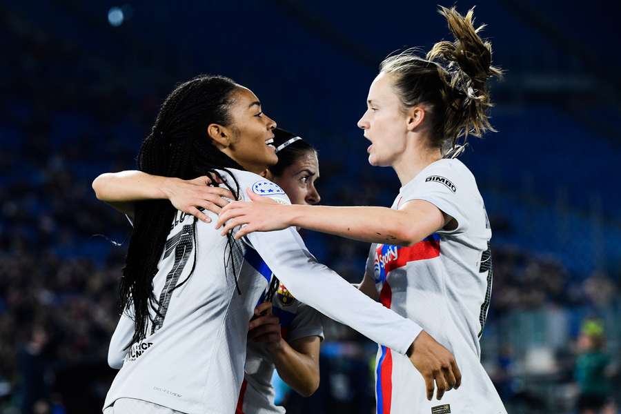 Les féminines du FC Barcelone se sont imposées sur la pelouse de l'AS Rome 1 à 0. 