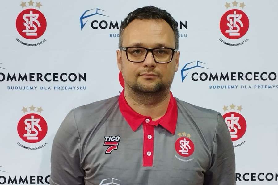 Trener Wojciech Blomberg wesprze sztab szkoleniowy ŁKS Commercecon Łódź