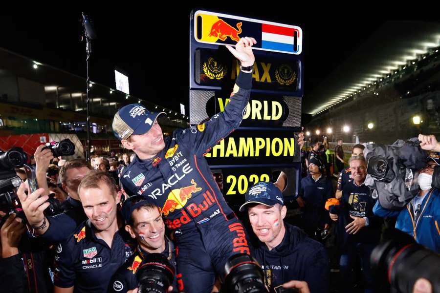 Double world champion Verstappen raises the bar