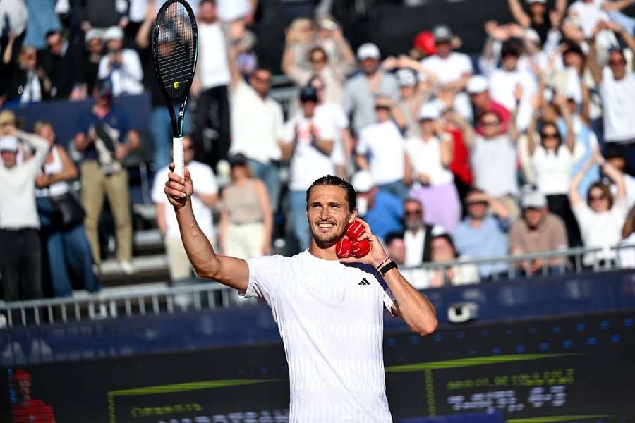 À Munich, Zverev de retour en finale près de trois mois après l'Open d'Australie