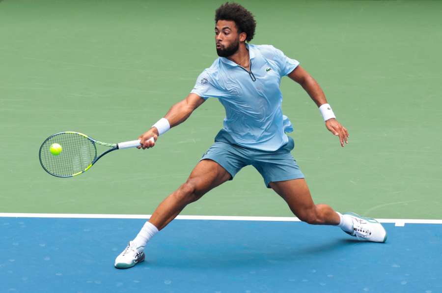 Arthur Fils à l'US Open. Arthur Fils à l'US Open.