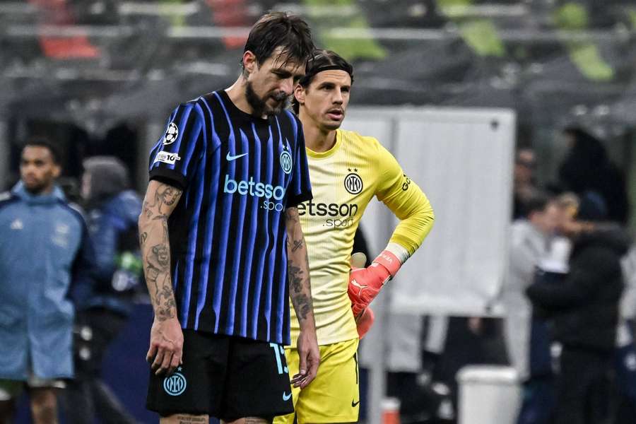 Yann Sommer şi Francesco Acerbi
