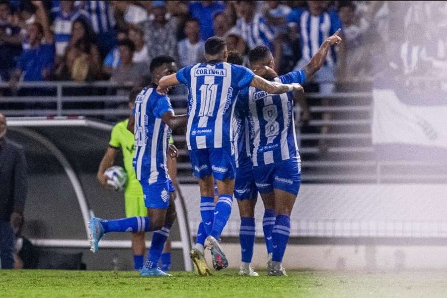 CSA ficou duas vezes na frente do placar