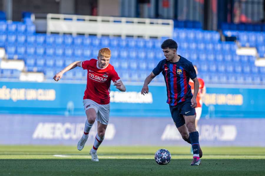 El AZ Alkmaar gana al Barcelona (0-3) y evita el miniClásico en la Youth League