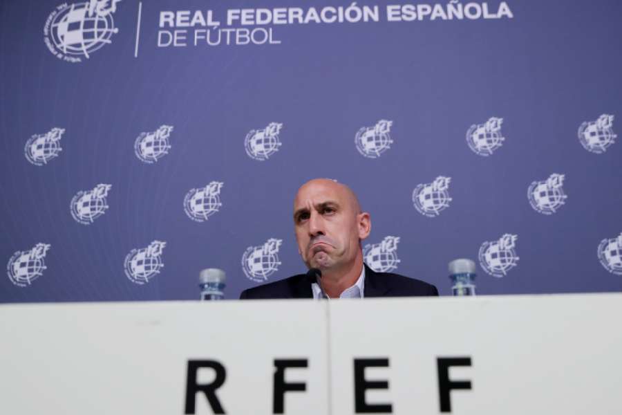 Football federation chief Luis Rubiales