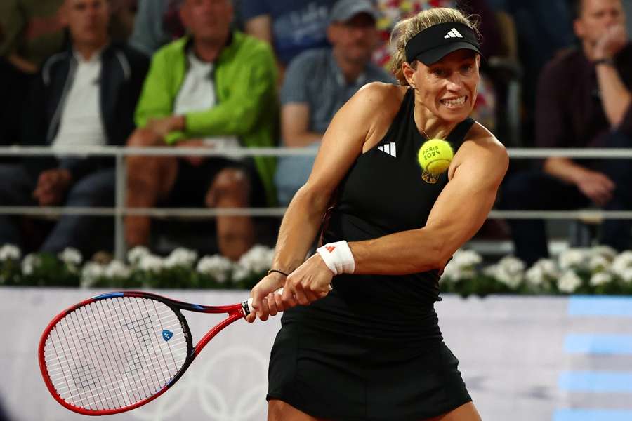 Angelique Kerber in Bestform.