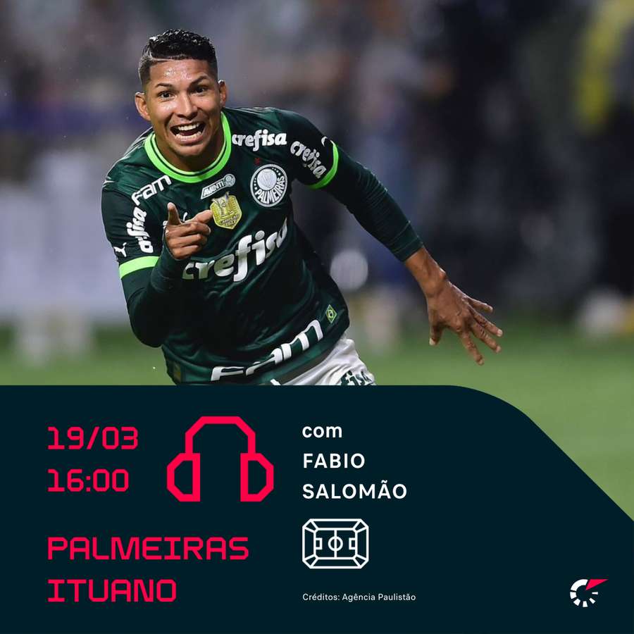 ITUANO X PALMEIRAS AO VIVO E ONLINE GRÁTIS: Acopanhe o