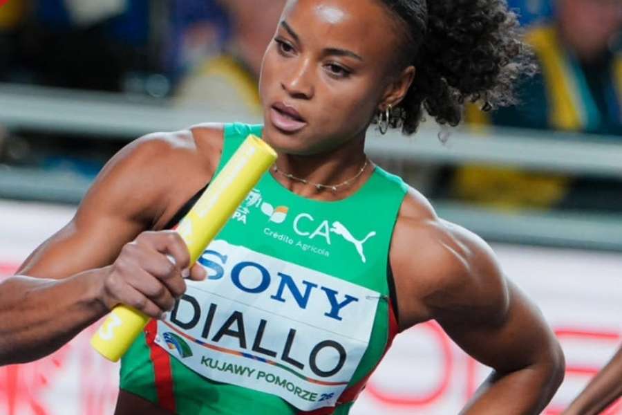 Fatoumata Diallo em ação Fatoumata Diallo em ação