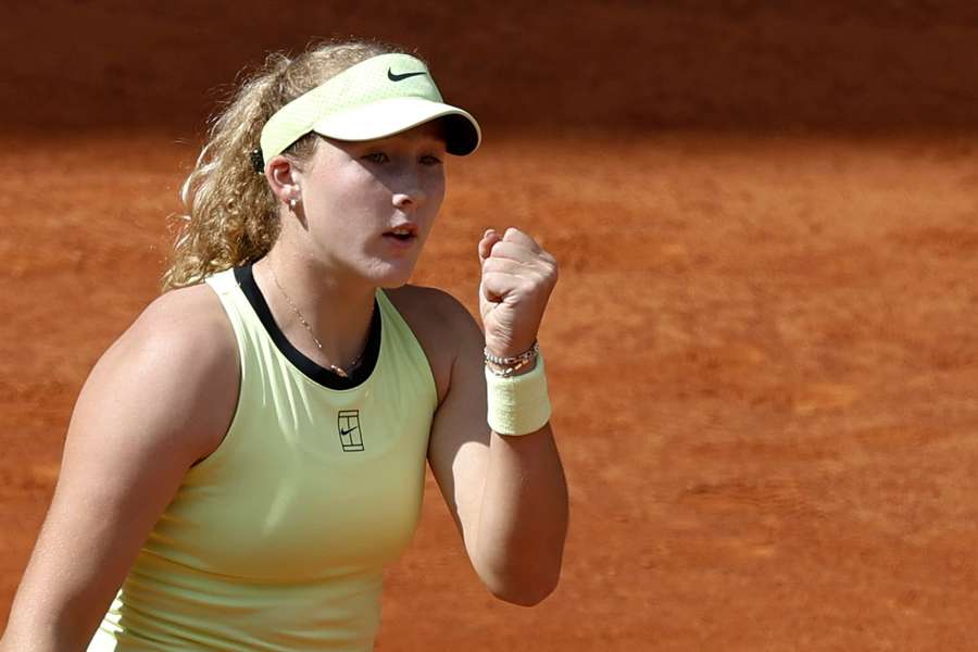 Mirra Andrejevová si v Madridu zahraje o titul.