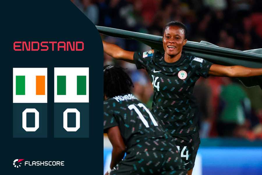 Mageres Unentschieden reicht Nigeria - Drittes Achtelfinale gesichert