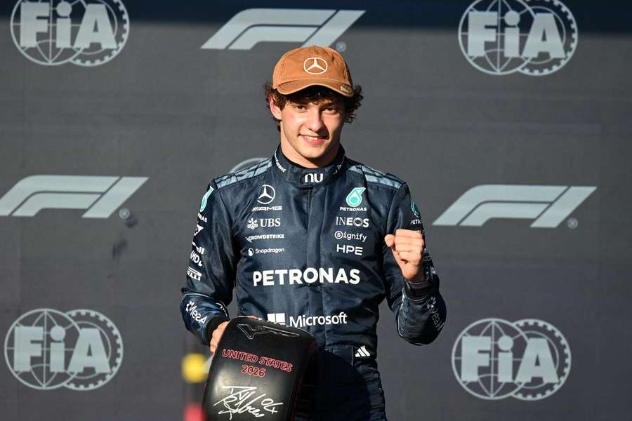 Antonelli wywalczył pole position w Grand Prix USA